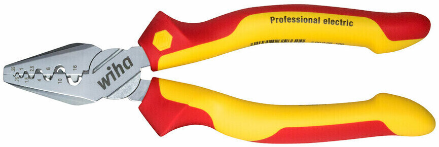 Wiha Ferrule pliers Professional electric (Z 60 0 06) - (38986) 180 mm Blister