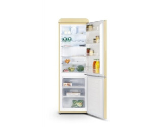 Réfrigérateur vintage combiné 304 L crème de Schneider - SCB300VCR