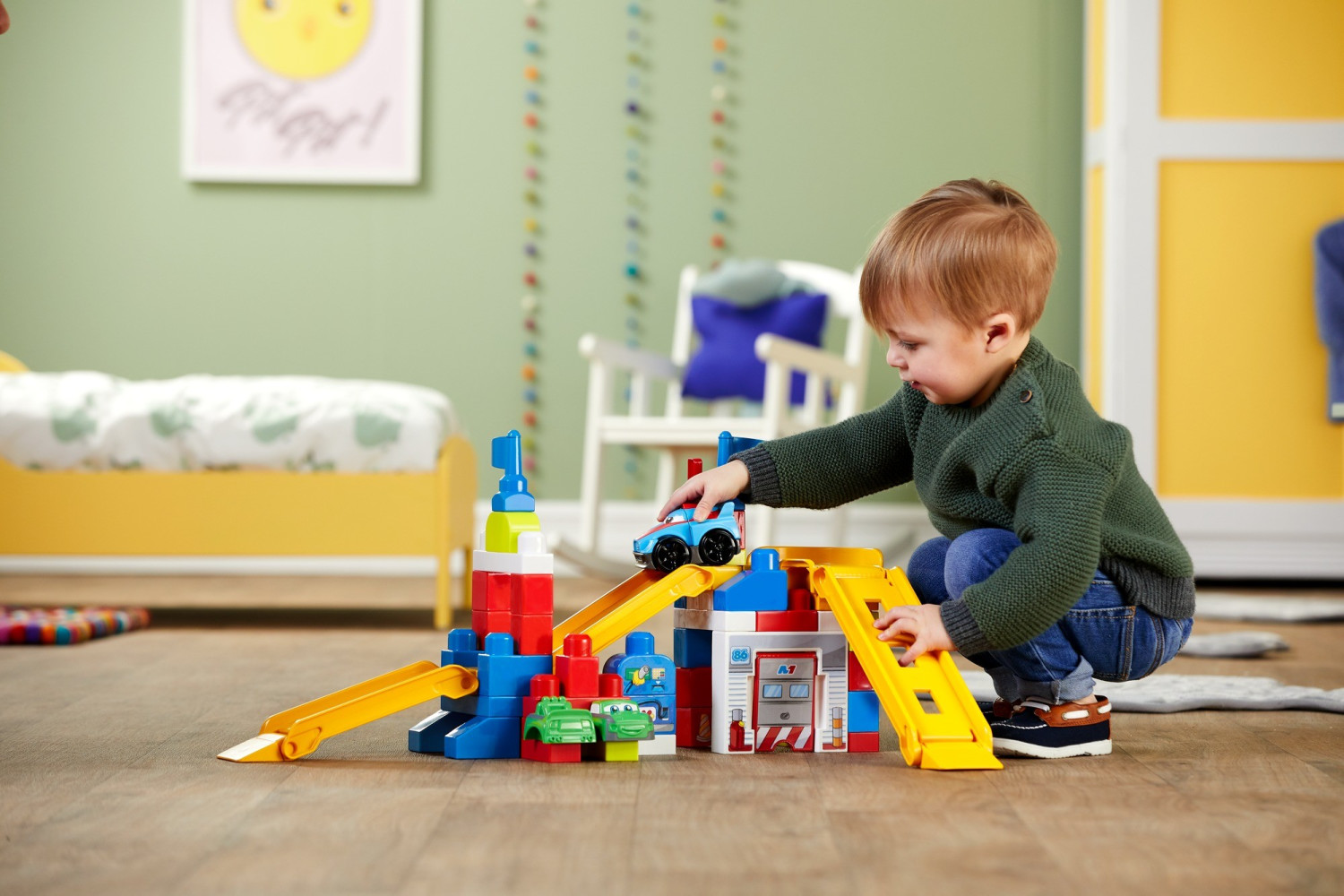 MEGA BLOKS Race Car Garage FVJ02 au meilleur prix sur idealo
