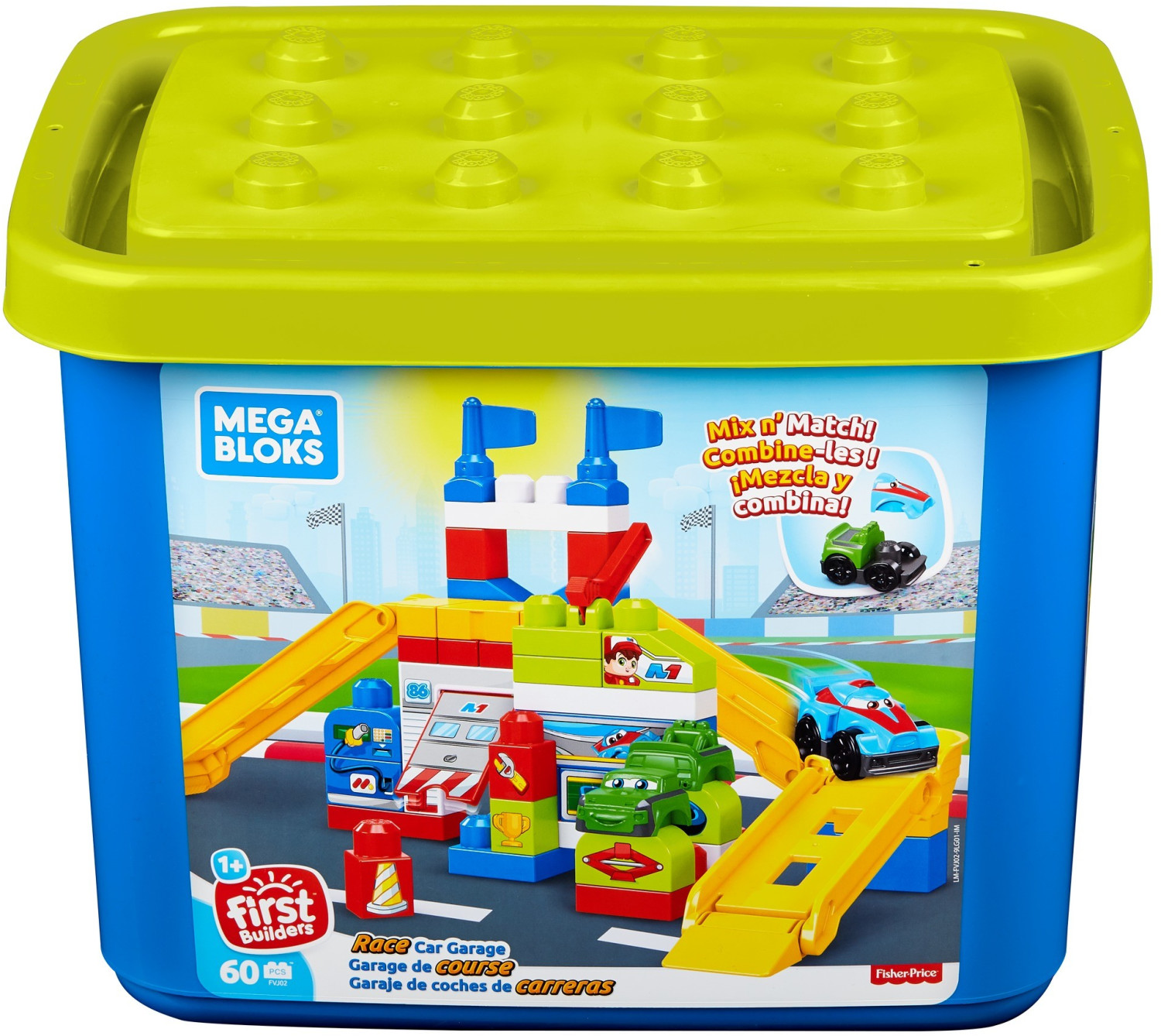 Mega bloks race car on sale