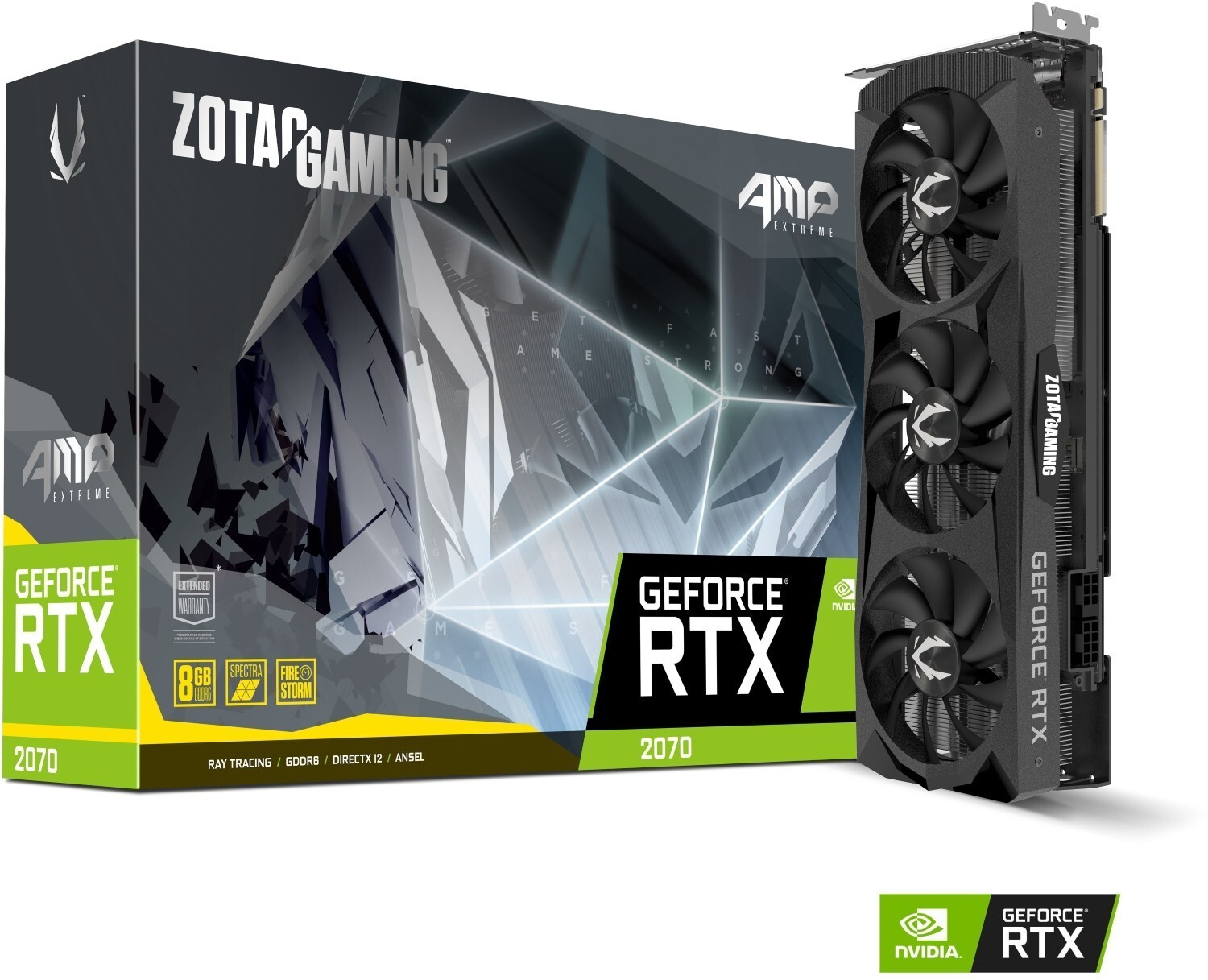 Zotac GeForce RTX 2070 AMP! Extreme Gaming 8 Go GDDR6