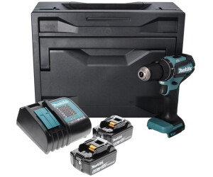 Makita DHP485RTJ taladro percutor a batería 18V, 2 x 5 ah baterías » Pro  Ferretería