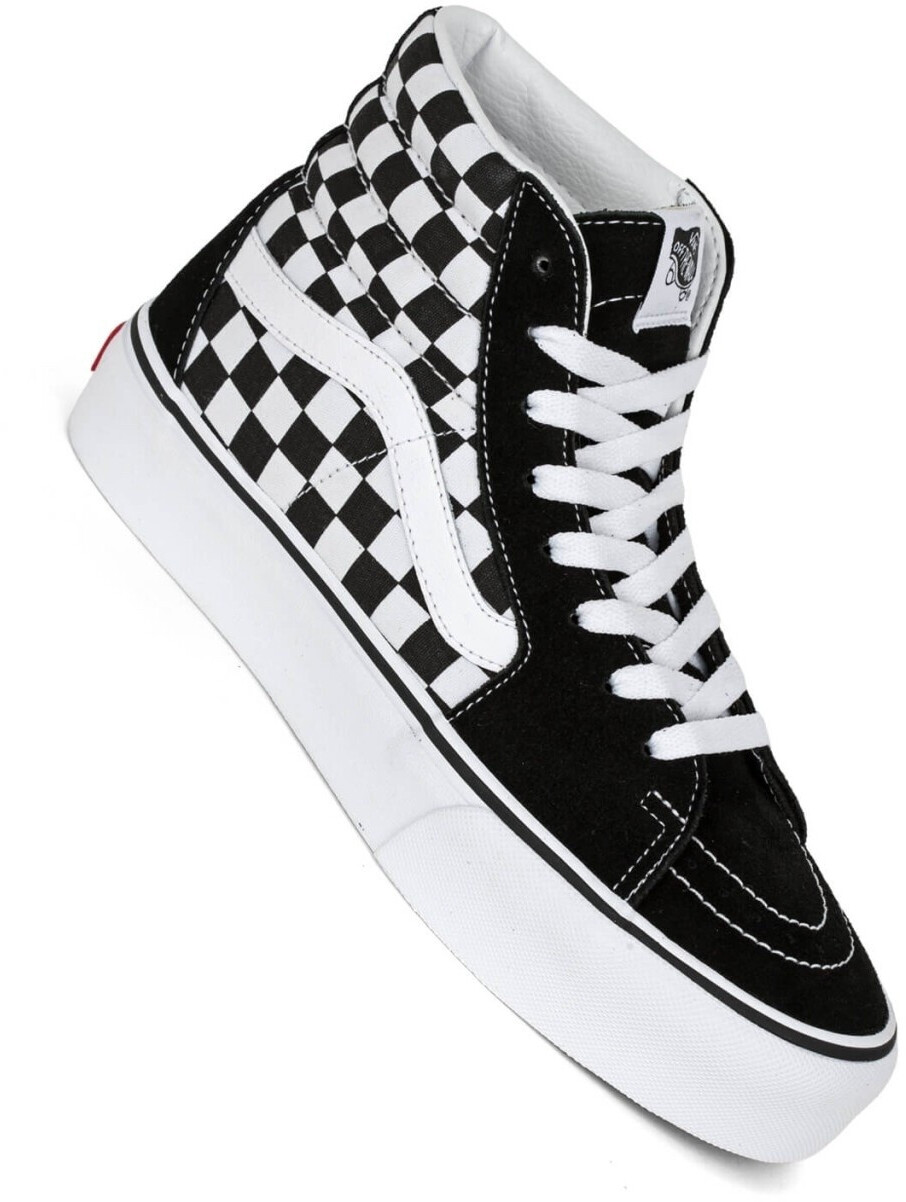 Vans checkerboard high platform top
