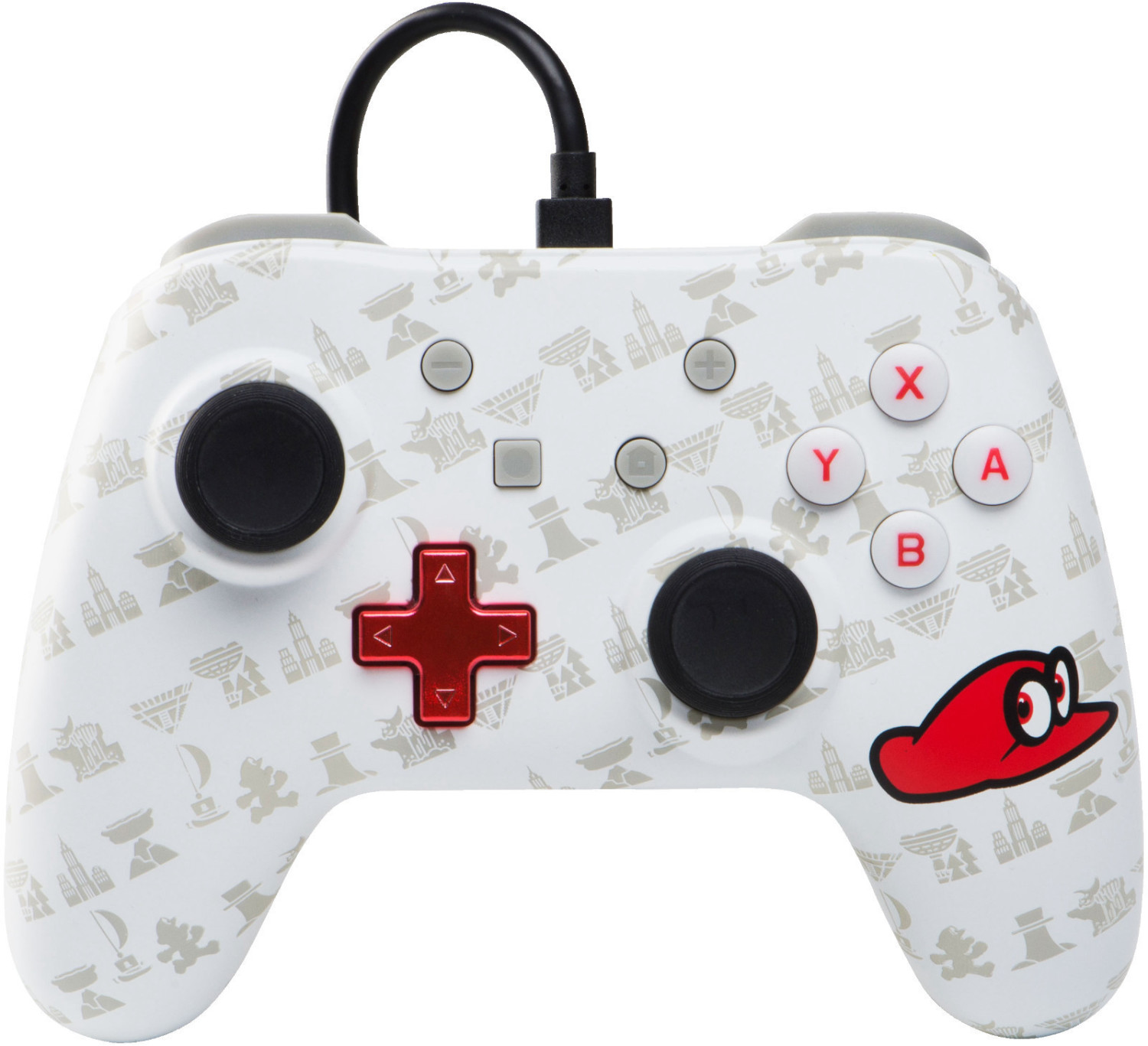 PowerA Nintendo Switch Wired Controller (Super Mario Odyssey: Cappy Edition)