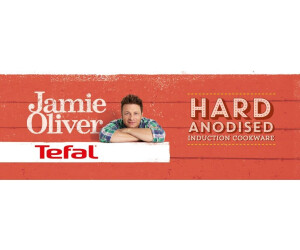 Tefal Jamie Oliver E21741 Poêle à griller rectangulaire en fonte  d'aluminium pour tous types de feux, y compris l'induction, avec indicateur  de température Thermo-Spot - 23 x 27 cm : : Cuisine