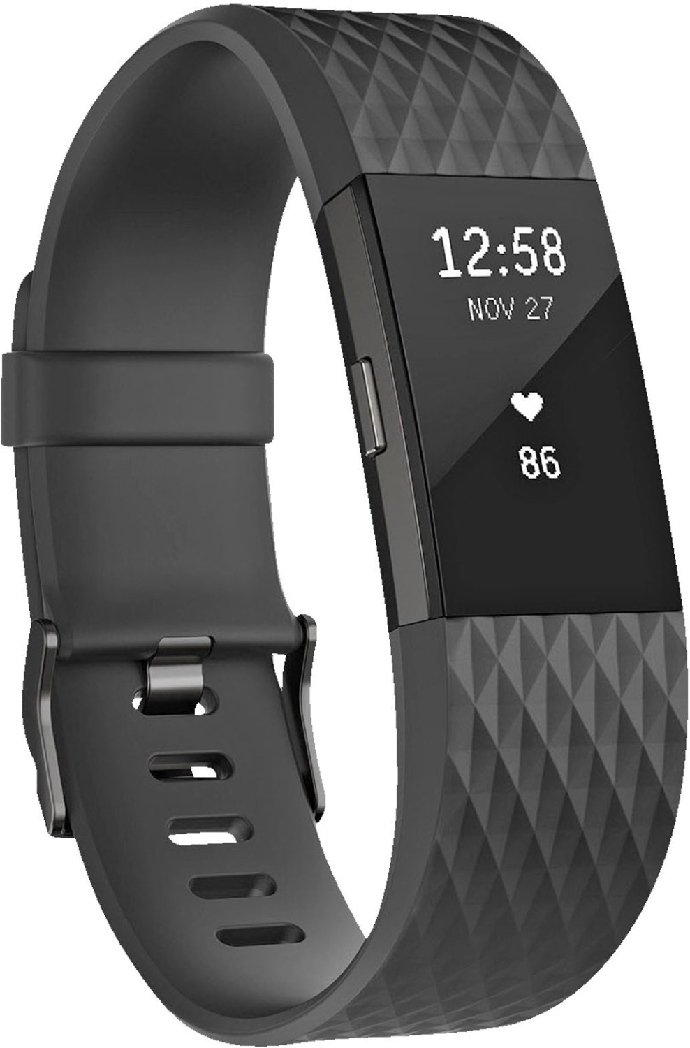 Fitbit Charge 2 Special Edition Black Gunmetal S