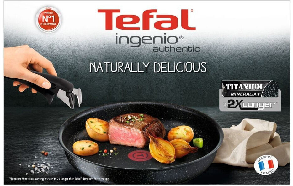 Tefal L6549502 Set casseroles - Ingenio 5 Performance Noir 3 Pièces - Tous  feux dont induction - Achat & prix