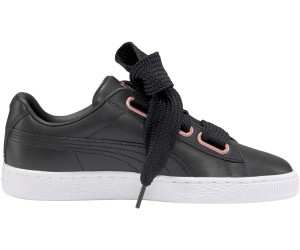 puma basket heart uomo rose