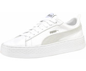 puma smash platform l white