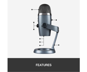 Blue Microphones Yeti Nano USB コンデンサー マイ Logitech