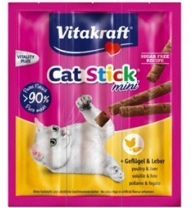 Vitakraft Cat Stick mini volaille & foie