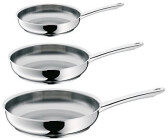 MENASTYL - 14-Piece Set - 3 Frying Pans 20/24/28 cm + 3 saucepans