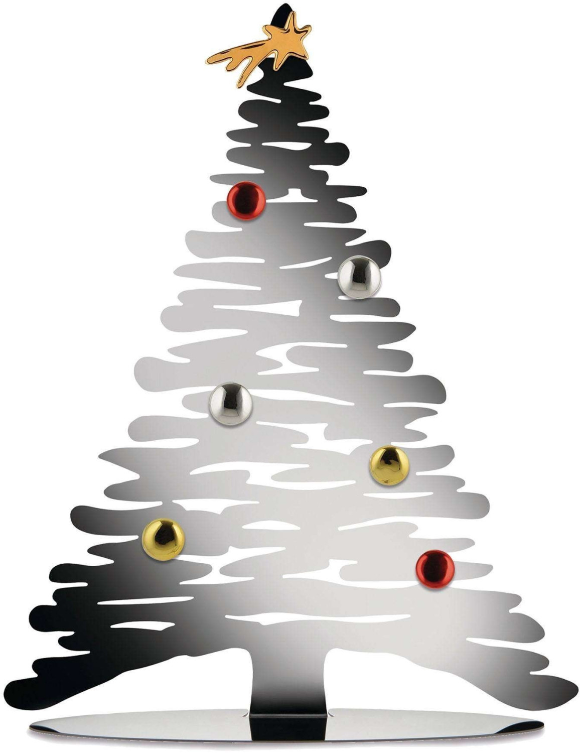 Alessi Bark for Christmas 30 cm argent