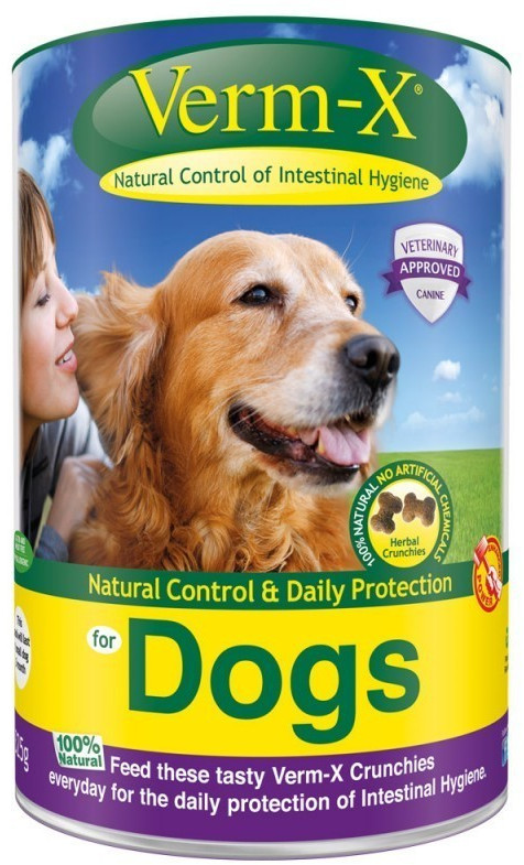 Verm-X Crunchies pour chiens 325 g