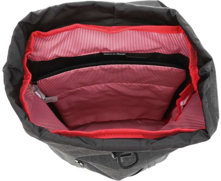Herschel retreat deals backpack black crosshatch