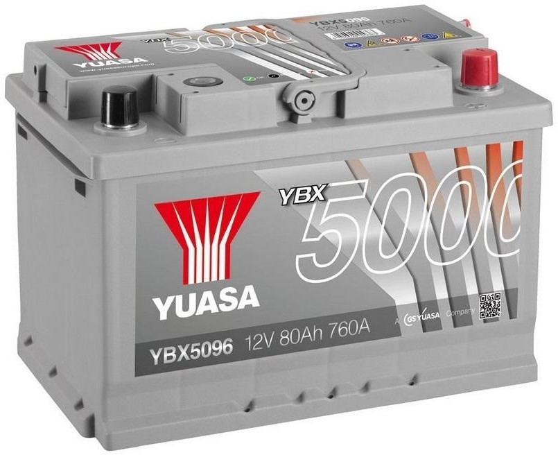 Yuasa 12V 80Ah 760A YBX5096