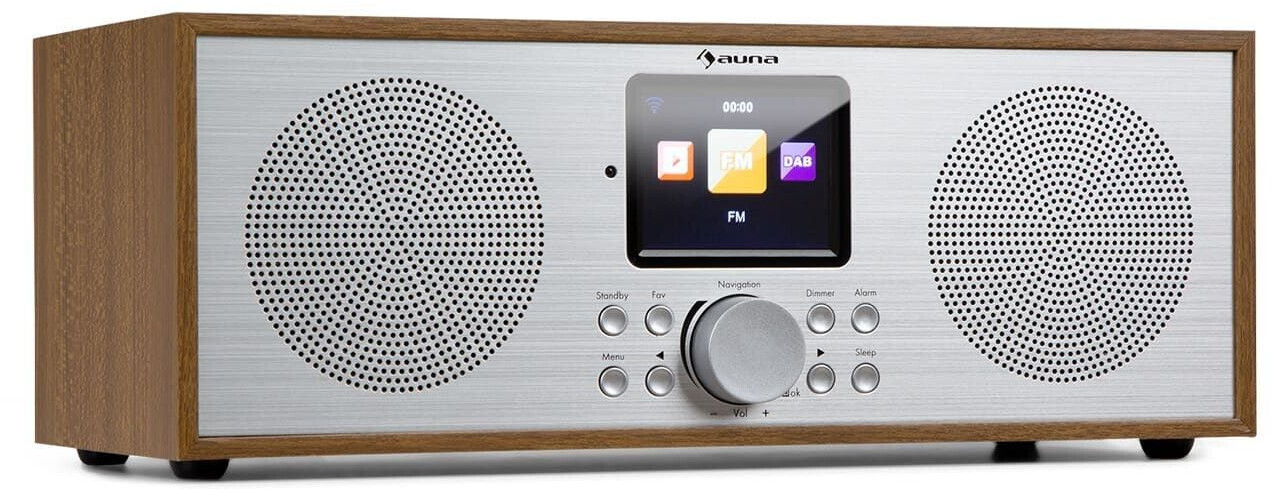 Auna Silver Star Stereo Oak