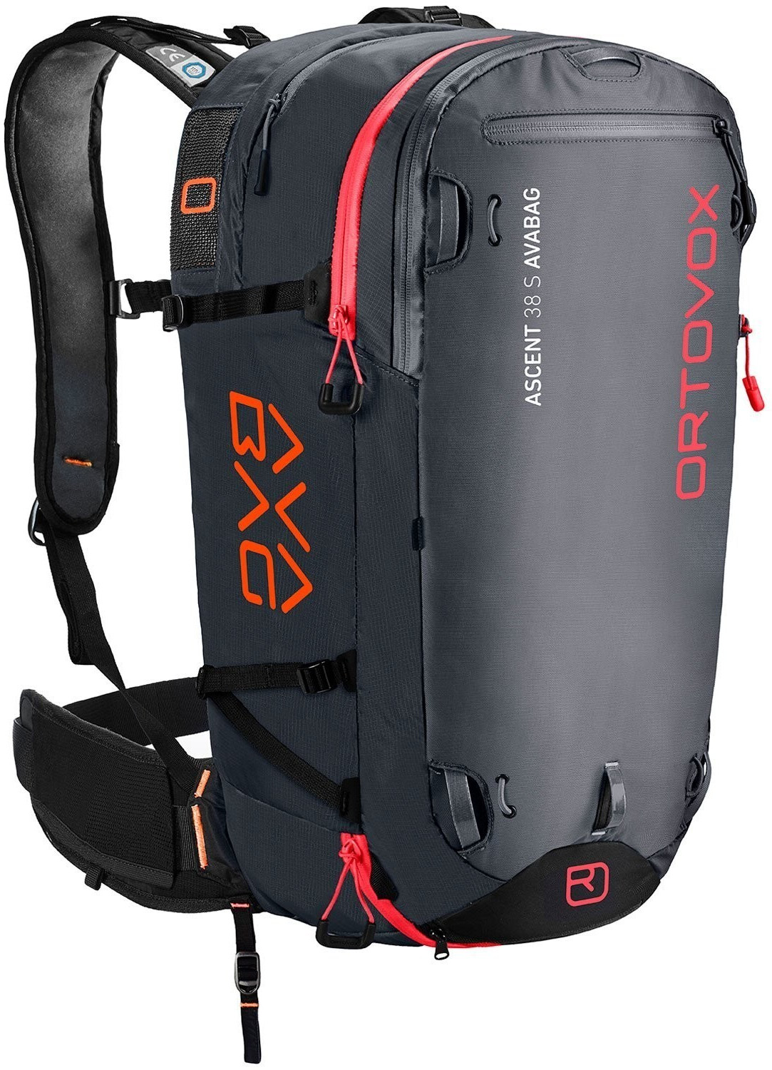 Ortovox Ascent 38 S Avabag ready black anthracite (46105)