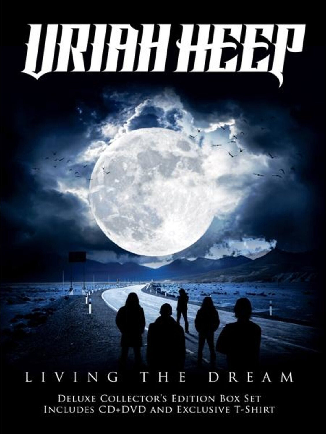 Uriah Heep - Living the Dream (Boxset) (CD + DVD + L-Shirt)