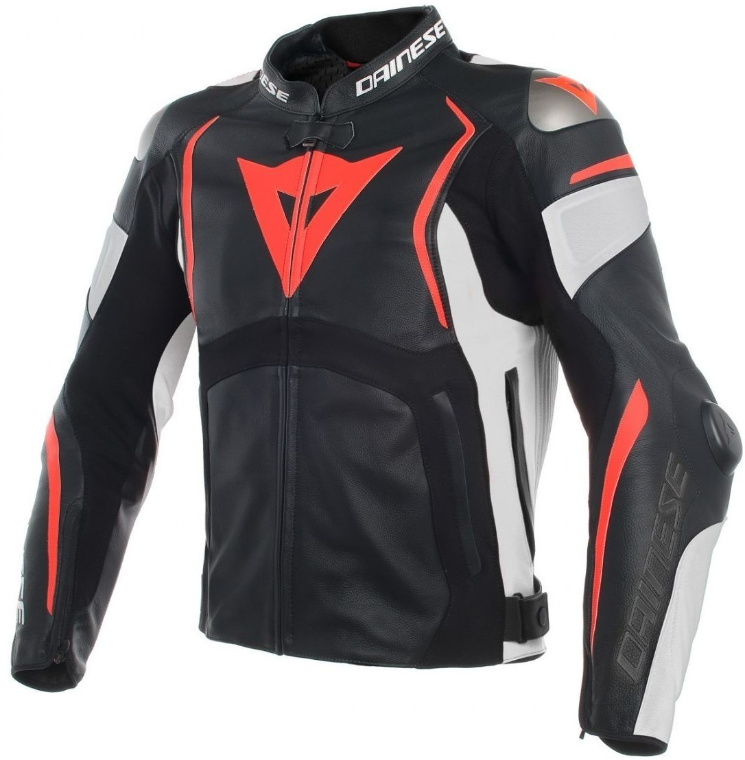 Dainese Blouson Mugello noir/blanc/rouge