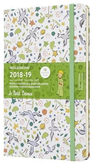 Moleskine Weekly Notebook Large HC 2018/19 The Little Prince