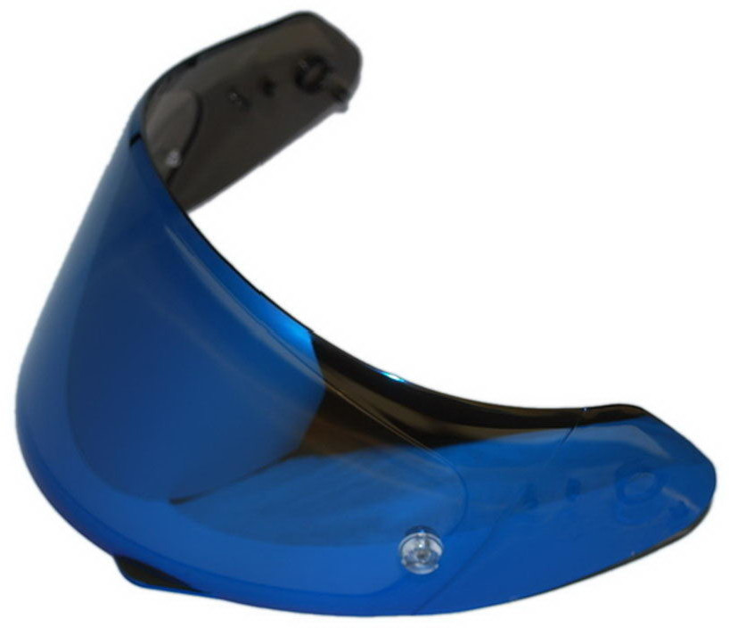 Scorpion EXO 2000 blue mirrored