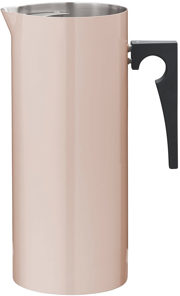 Stelton Cylinda pot with ice lip 2.00 liters  emaille-powder