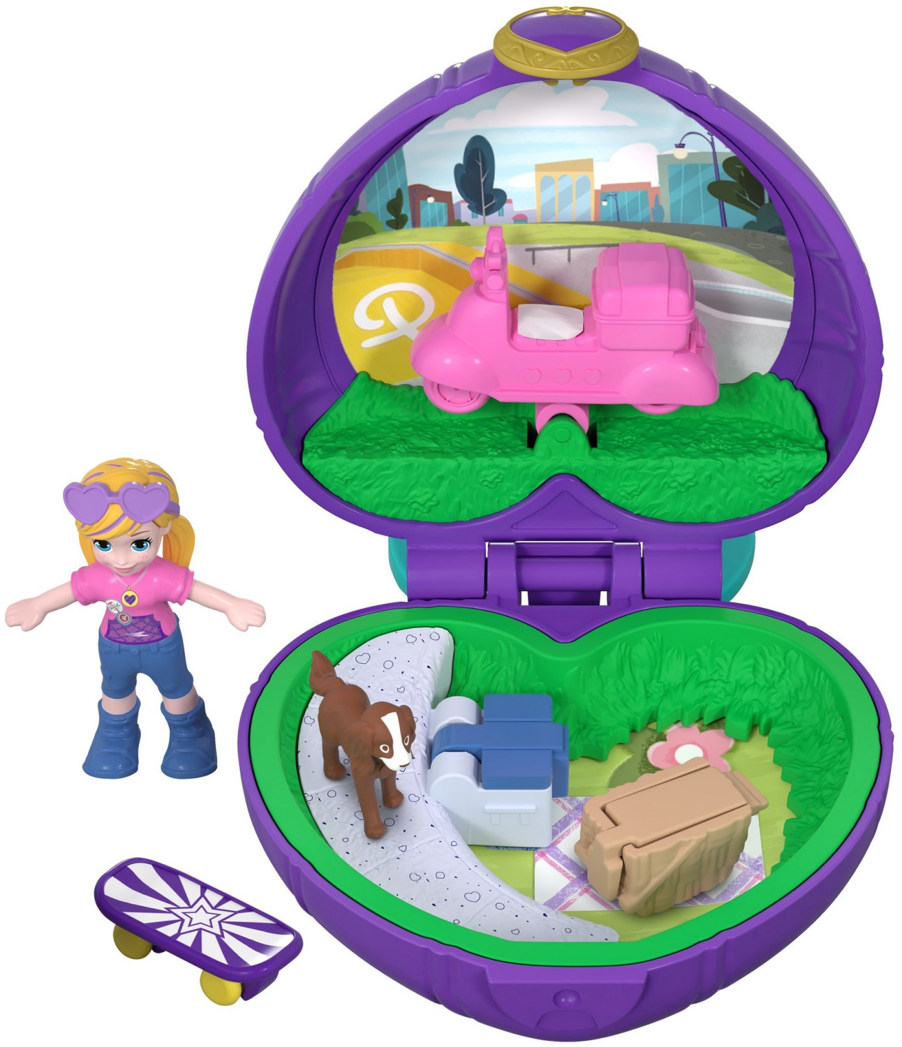 Polly Pocket Tiny Pocket Places Polly's Picnic Playset