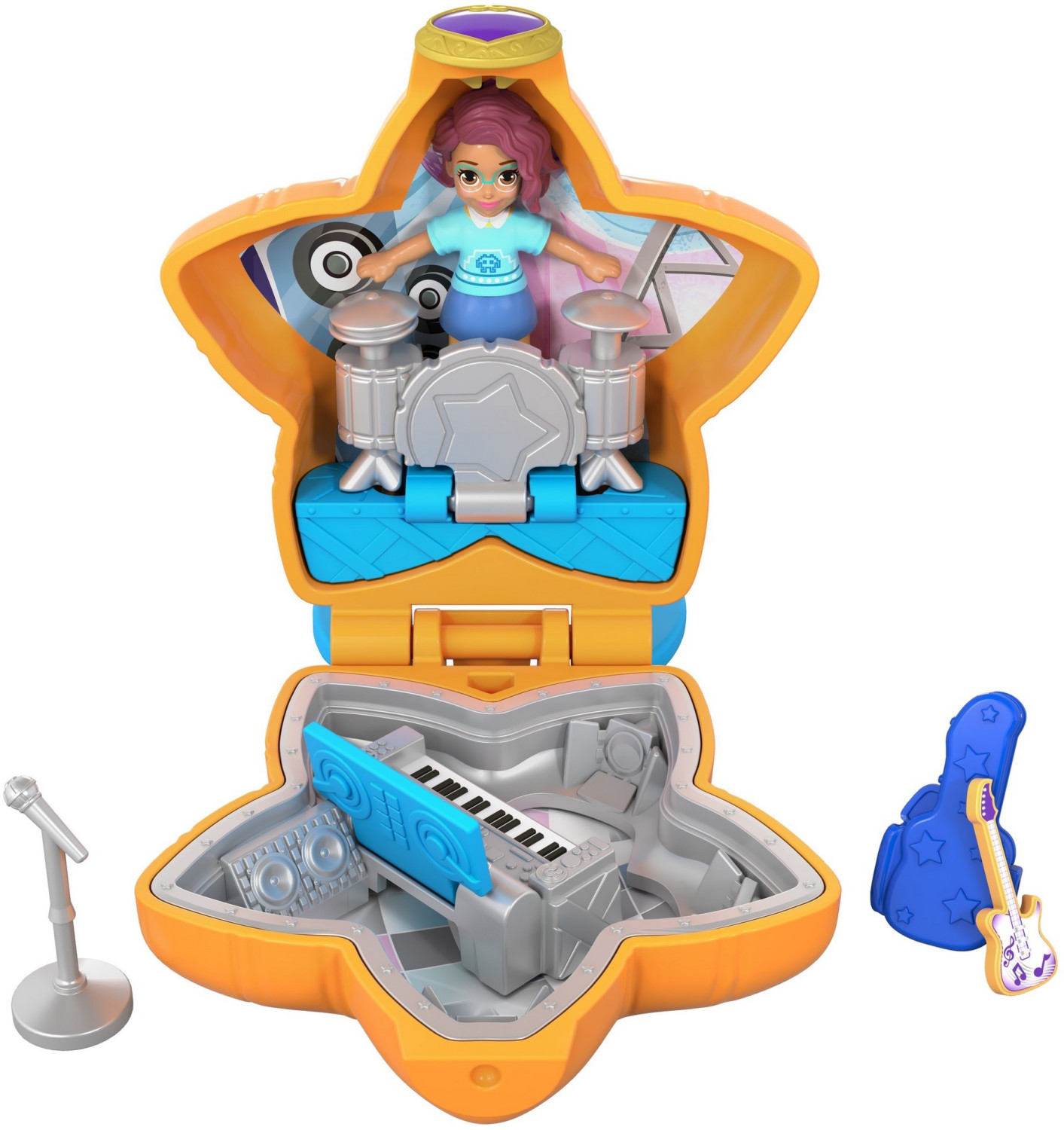 Photos - Action Figures / Transformers Polly Pocket Tiny Pocket Places Concert Playset 