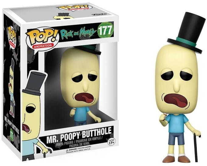 Funko Pop! Animation: Rick and Morty - Mr. Poopy Butthole
