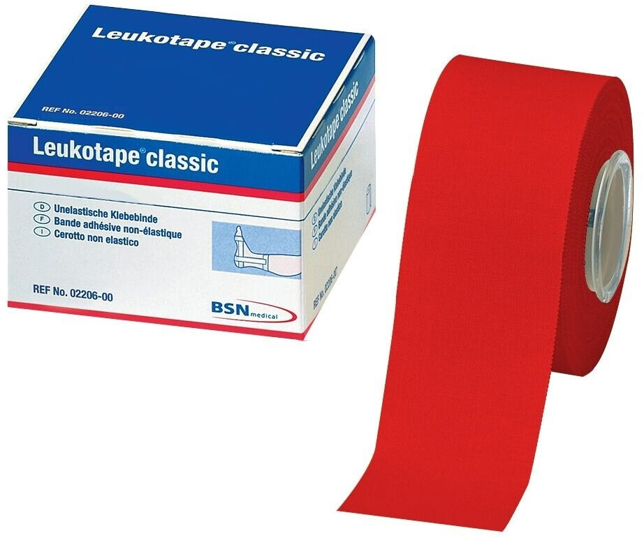 BSN Medical Leukotape Classic rouge 10 m x 3,75 cm