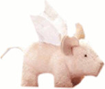 Folkmanis Petit cochon ailés