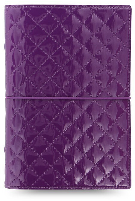 Filofax Domino Luxe Personal Organiser purple