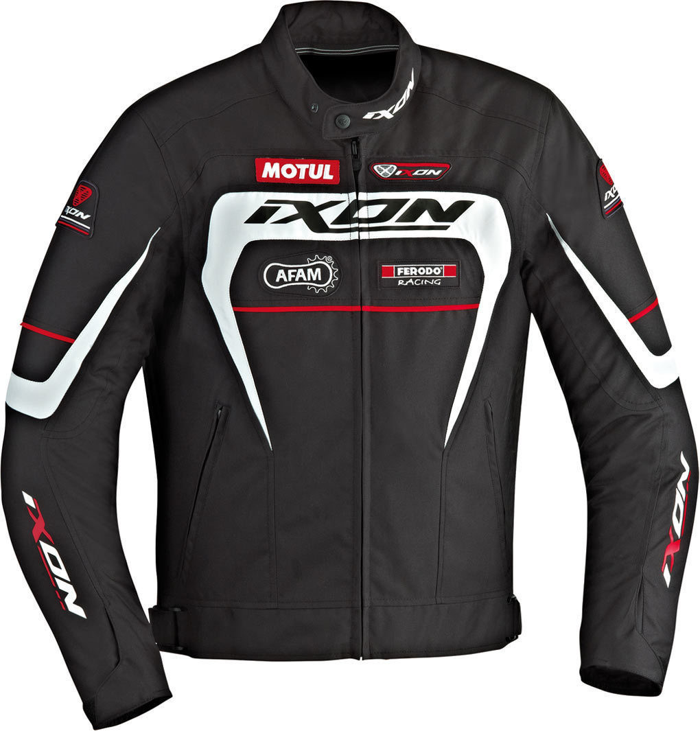 IXON Blouson Matrix noir/blanc/rouge