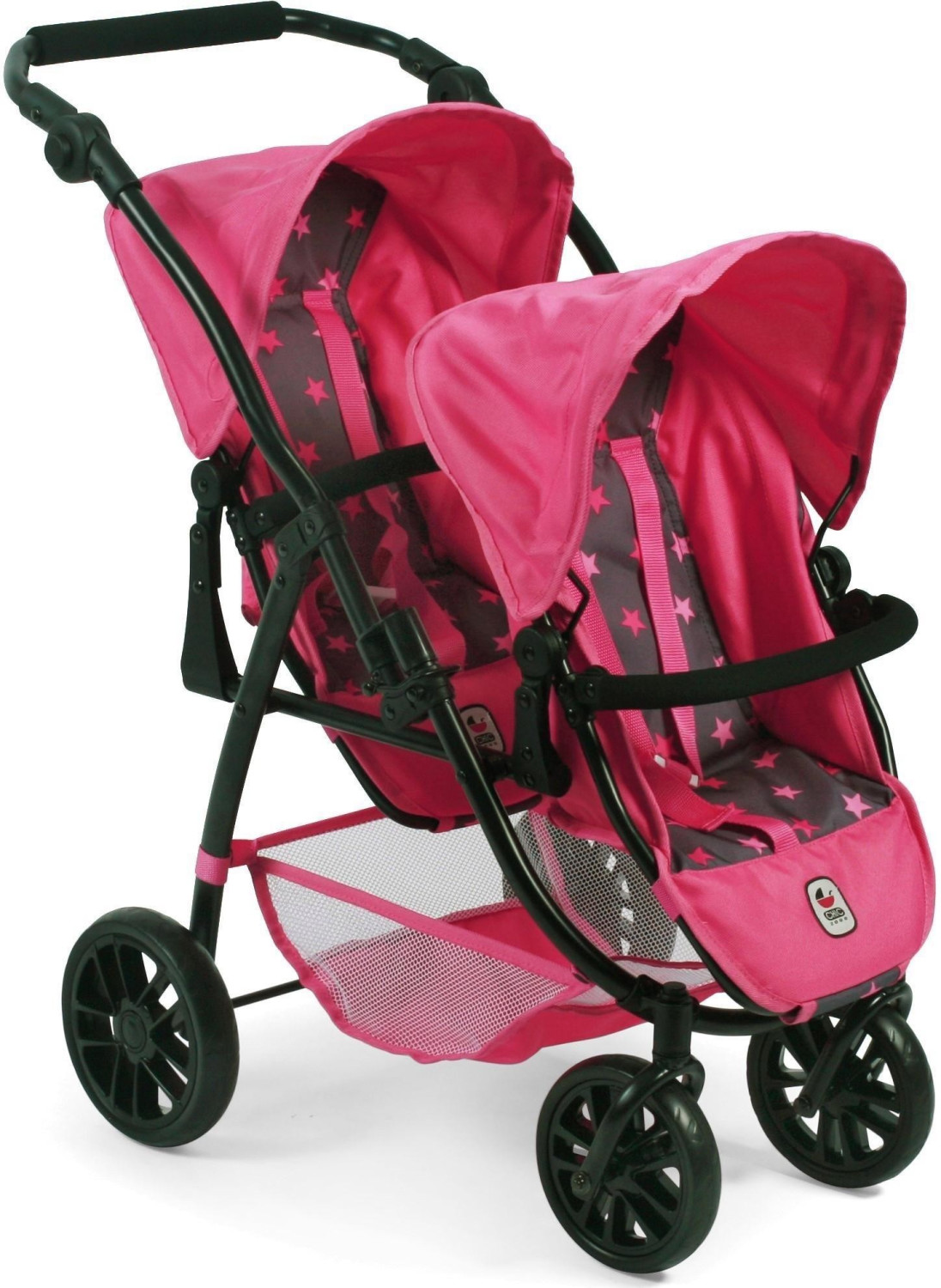 Bayer-Chic Tandem Buggy Vario - Stars Pink
