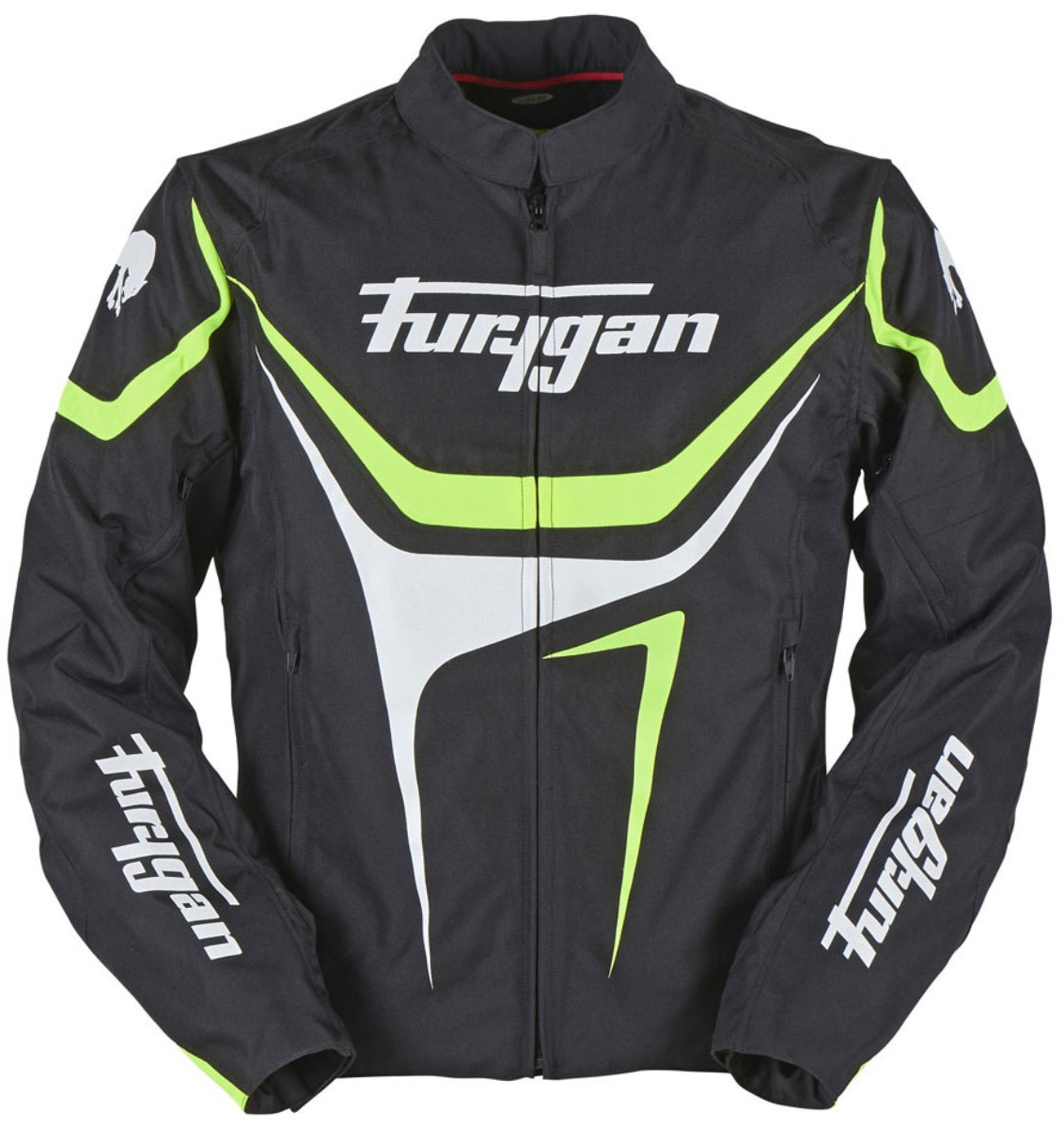 Furygan Blouson Oggy noir/blanc/vert