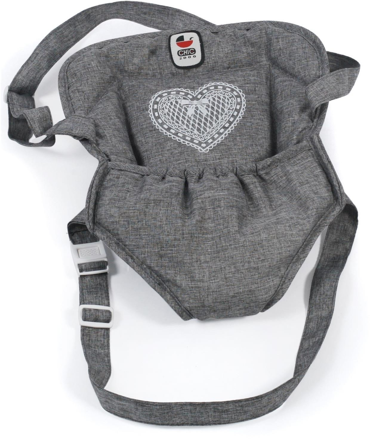 Bayer-Chic Doll Carrier - Jeans Grey