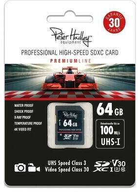 Peter Hadley PremiumLine (2018) SDXC 64GB