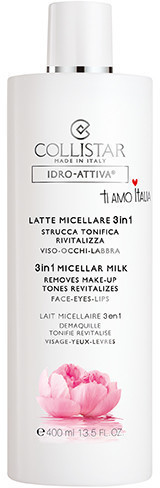 Collistar Idro-Attiva 3 in 1 Micellar Milk  (400ml)