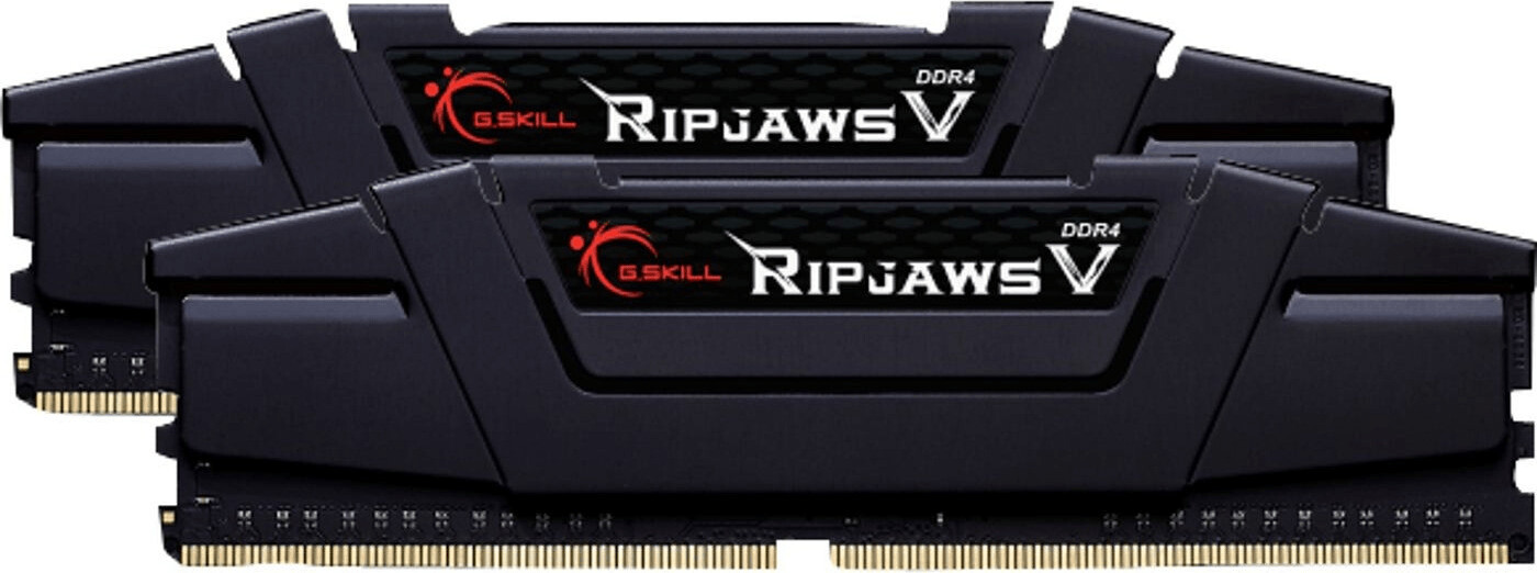 G.SKILL Ripjaws V Series 32Go(16x2Go) SDRAM DDR4 3200 MHz - RAM DDR4  PC-Mémoire 288pin DIMM - Cdiscount Informatique