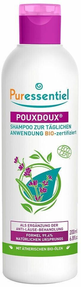 Pouxdoux  Shampooing Quotidien Certifié Bio (200ml)