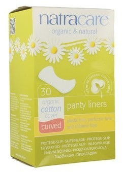 Natracare Panty Liners Curved (x30)