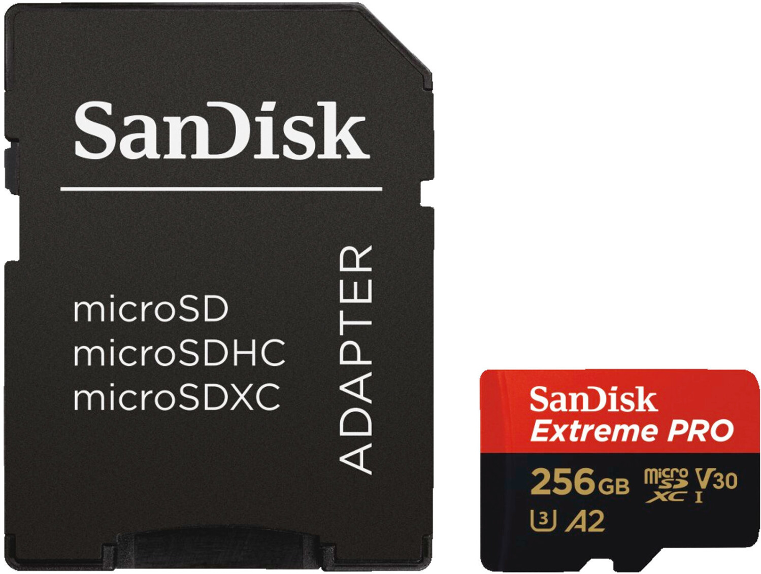 Carte microSDXC SanDisk Extreme 64 Go pour jeux sur mobile jusqu'à 170 Mo/s  avec A2 App Performance UHS-I Classe 10 U3 V30 - Carte mémoire micro SD -  Achat & prix