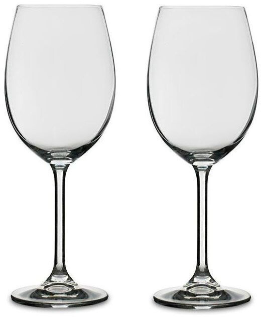 Bitz White wine glass 45 cl set of 2