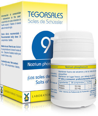 Tegor Schüsslersalze Nr. 9 (20 g)