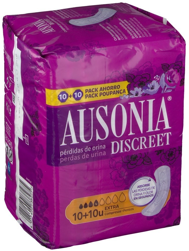 Ausonia Discreet Extra (10+10)