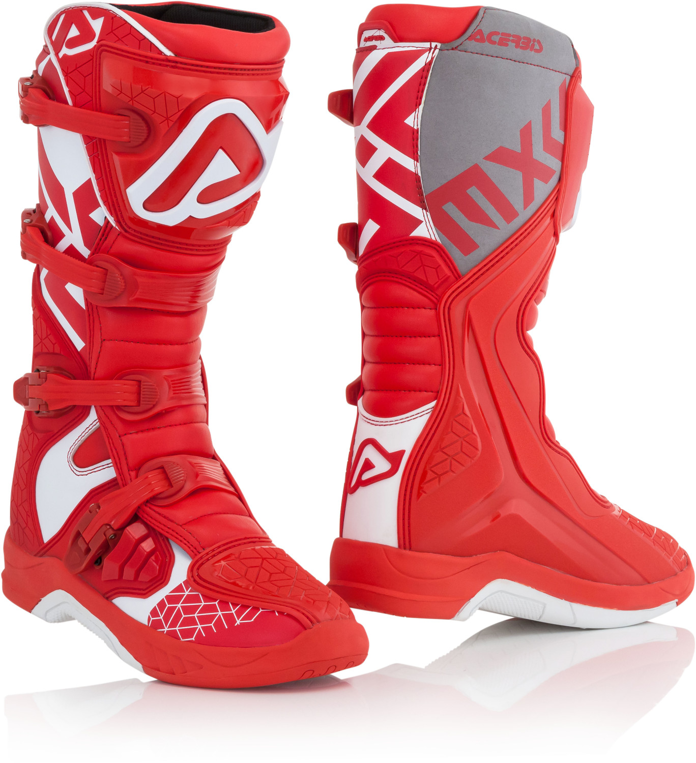 Acerbis Bottes X-Team rouge/blanc