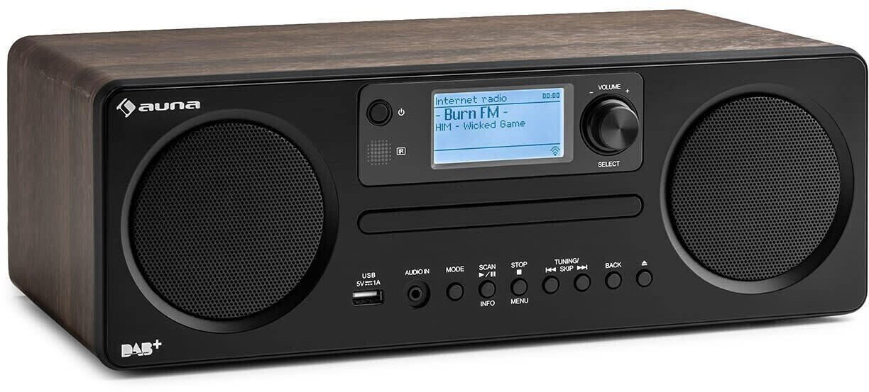 Auna Worldwide CD Walnut