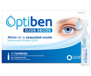 Comprar Optiben Ojos Secos Colirio 10 Ml a precio de oferta