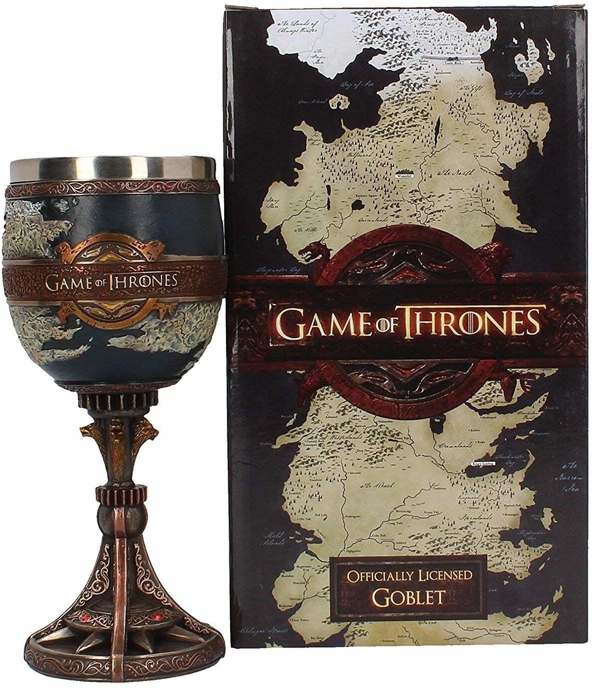 CoolStuff Game of Thrones The Seven Kingdoms Goblet